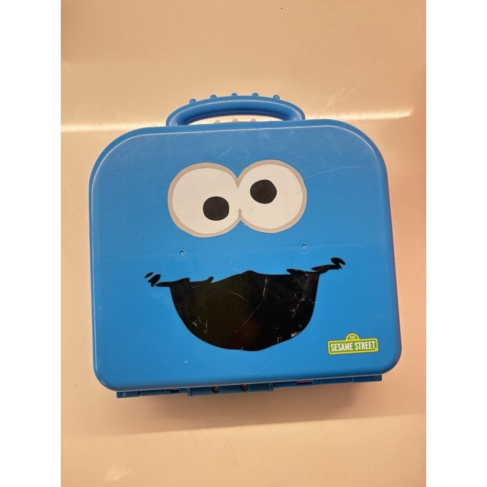 Sesame Street Cookie Monster On The Go Numbers With Take Along Case INCOMPLETE